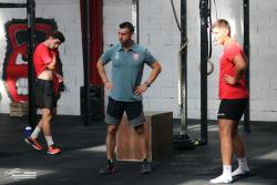 EntraÃ®nement du BRC Ã  la salle CrossFit Strong Bear - Photothèque